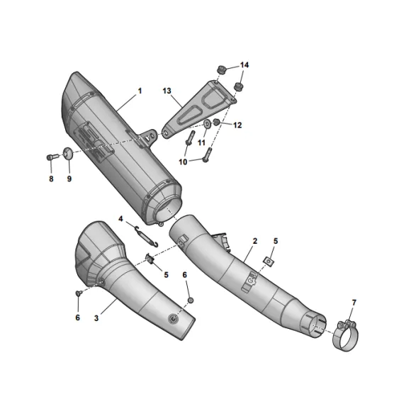 SC-PROJECT HOMOLOGIERTER SLIP-ON SCHALLDÄMPFER, Aprilia 2S002344 - 2