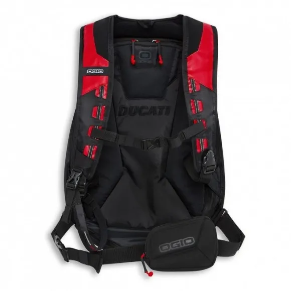 Preformada Ducati mochila B1 Redline Rojo/Negro 981 040 452 - 2