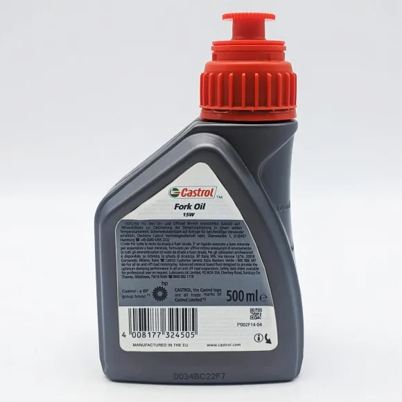 Motorcycle Oil 15W Motorcycle Bed Mineral Castrol "Grand Prix" Universal 500ml - 2 Motorcycle Oil 15W Motorcycle Bed Mineral Castrol "Grand Prix" Universal 500ml - 2