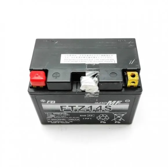 Batteria moto 12v/11,6 ah - Furukawa ftz14s, sigillata attivata factory sealed - 5