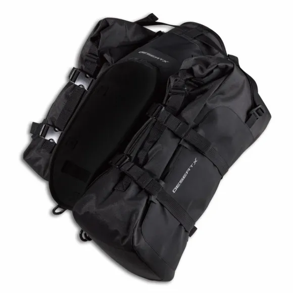 Coppia Borse Laterali Morbide 13+13, Nero, 96781972AA, Ducati Desert X - 2 Coppia Borse Laterali Morbide 13+13, Nero, 96781972AA, Ducati Desert X - 2