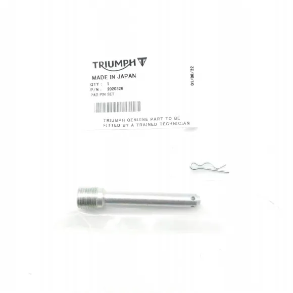 Front brake caliper pin, original Triumph spare part T2020326 - 1 Front brake caliper pin, original Triumph spare part T2020326 - 1