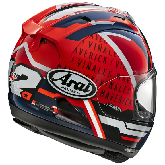 Arai RX-7 V EVO Maverik Full Face Motorcycle Helmet Gloss AR2996MV - 2