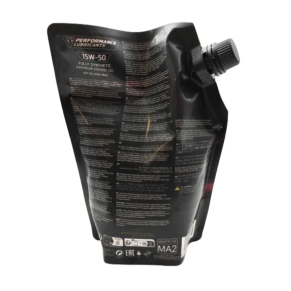 Triumph - Fully Synthetic Lubricating Engine Oil 15W-50 (API SN, JASO MA2) 1 Liter - 2 Triumph - Fully Synthetic Lubricating Engine Oil 15W-50 (API SN, JASO MA2) 1 Liter - 2