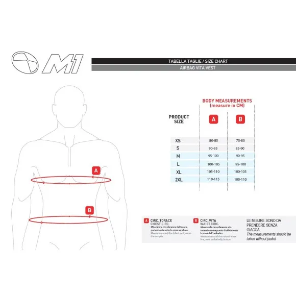 Unisex Airbag Vest Motoairbag MAB M1 Black D4047 - 3 Unisex Airbag Vest Motoairbag MAB M1 Black D4047 - 3