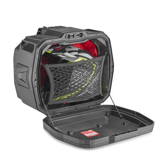Valise extensible Monokey Givi XP01AAA XSpace noire avec couvercle en aluminium - 4