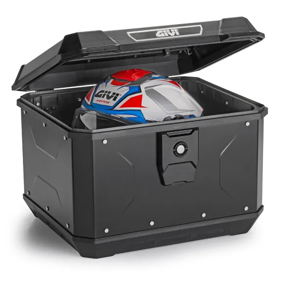 Top Case Givi ALP44B2 ALPINA BLACK LINE MONOLOCK® 44 L Aluminium Noir - 5 Top Case Givi ALP44B2 ALPINA BLACK LINE MONOLOCK® 44 L Aluminium Noir - 5