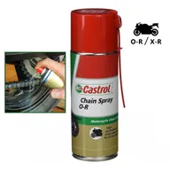 Quick Spray Lubricant Synthetic Motorcycle Chain O-ring/X-Ring Castrol Spray O-R - 1