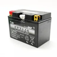 Batteria moto 12v/11,6 ah - Furukawa ftz14s, sigillata attivata factory sealed - 1