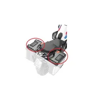 Paire d'embases en acier, noir, Givi S375 pour valises d'origine, Bmw R 1250 GS, R 1200 GS - 1
