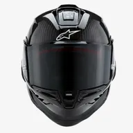 Casco de Moto Integral Alpinestars Supertech R10 Solid Negro Brillante 82001241902 - 2 Casco de Moto Integral Alpinestars Supertech R10 Solid Negro Brillante 82001241902 - 2