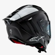 Casco de Moto Integral Alpinestars Supertech R10 Solid Negro Brillante 82001241902 - 6 Casco de Moto Integral Alpinestars Supertech R10 Solid Negro Brillante 82001241902 - 6