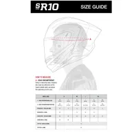 Casco de Moto Integral Alpinestars Supertech R10 Solid Negro Brillante 82001241902 - 8 Casco de Moto Integral Alpinestars Supertech R10 Solid Negro Brillante 82001241902 - 8