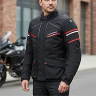 Veste de moto de tourisme d'hiver Clover Laminator-2 WP 1710-N/N pour hommes - 3 Veste de moto de tourisme d'hiver Clover Laminator-2 WP 1710-N/N pour hommes - 3