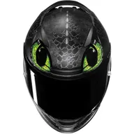 HJC RPHA12 Toothless Universal Full-Face Motorcycle Helmet - Black - 4 HJC RPHA12 Toothless Universal Full-Face Motorcycle Helmet - Black - 4