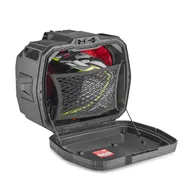 Givi XP01AAA XSpace expandable Monokey case in black with aluminum cover - 4 Givi XP01AAA XSpace expandable Monokey case in black with aluminum cover - 4
