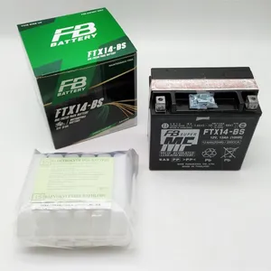 Batteria moto 12v/12ah Furukawa ftx14-bs con acido a corredo