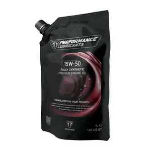 Triumph - Olio Motore Lubrificante Fully Synthetic 15W-50 (API SN, JASO MA2) 1 Litro