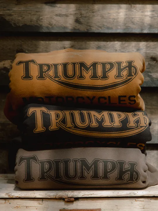 Tutta la collezione di magliette originali Triumph Tutta la collezione di magliette originali Triumph