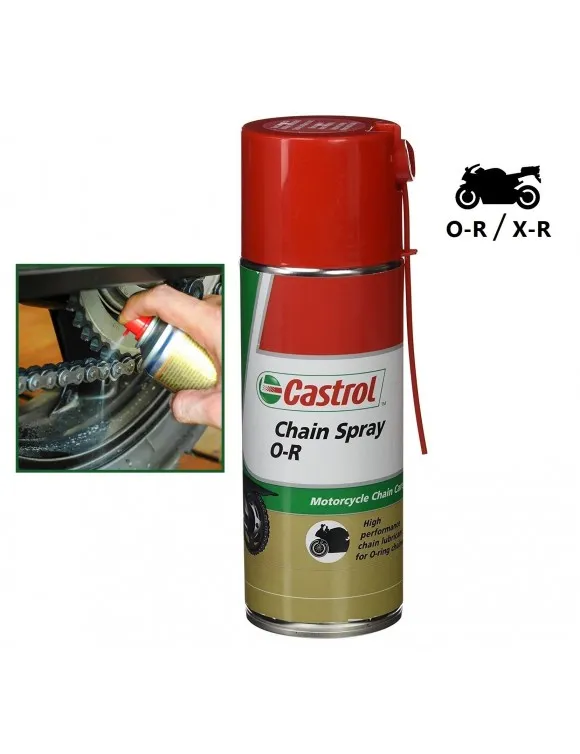 Schnelles Sprühschmiertel synthetische Motorradkette O-Ring/X-Ring Castrol-Spray