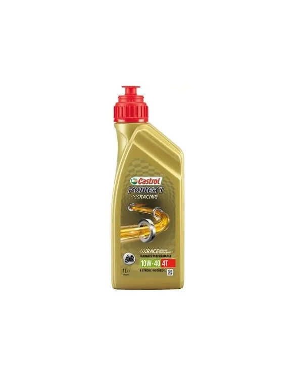 Castrol Power Moteur Huile Lubrifiant 1 Racing 4T 10W-40 1 litre Pack