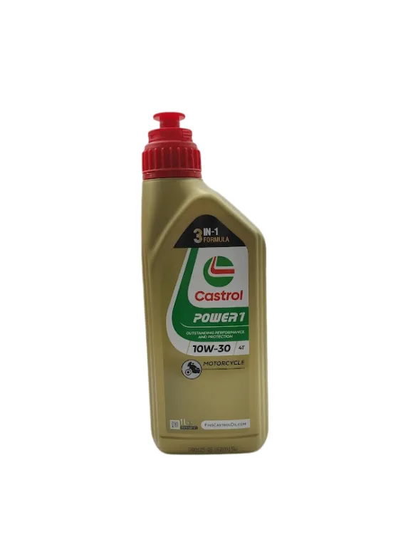 Castrol Power 1 4T 10W-30 Engine Oil Lubricant, 1 Liter Bottle