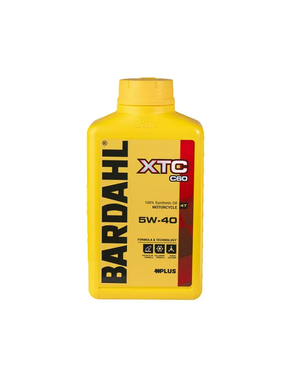 Bardahl 213372112A xtc c60 5w-40 synthetic motor oil 1 liter